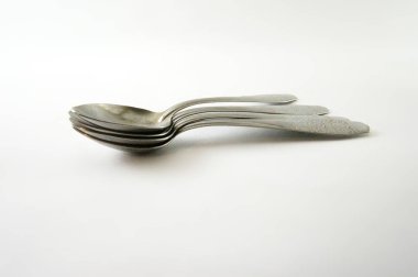 Melchior kaşık, kahve kaşık, set kaşık, altın rengi, çorba kaşıkları, Öğle Yemeği, çay, çay partisi. SAP kafası stok görüntü