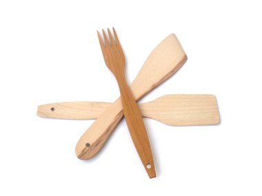 Mutfak eşyaları, ahşap mutfak takımı, tahta kaşık, mutfak spatula, yemek pişirmek için mutfak eşyaları. SAP kafası stok görüntü