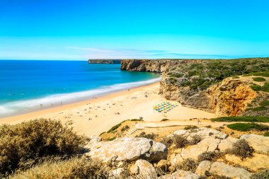Beliche Plajı Sagres, Saint Vincent Cape, Portekiz