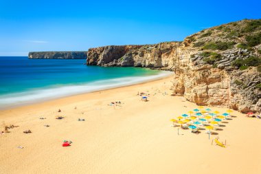 Beliche Plajı Sagres, Saint Vincent Cape, Portekiz
