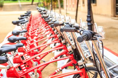 Üst üste kentsel Bisiklet