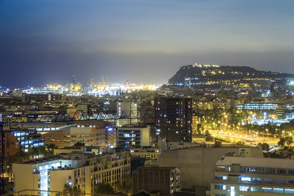 Panorama von barcelona, spanien — Stockfoto