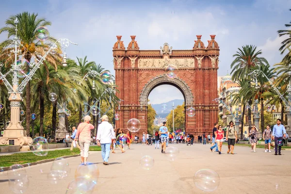 Arco del Triunfo, Barcelona, España —  Fotos de Stock