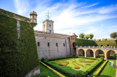 Montjuic Kalesi, Barcelona, Katalonya, İspanya