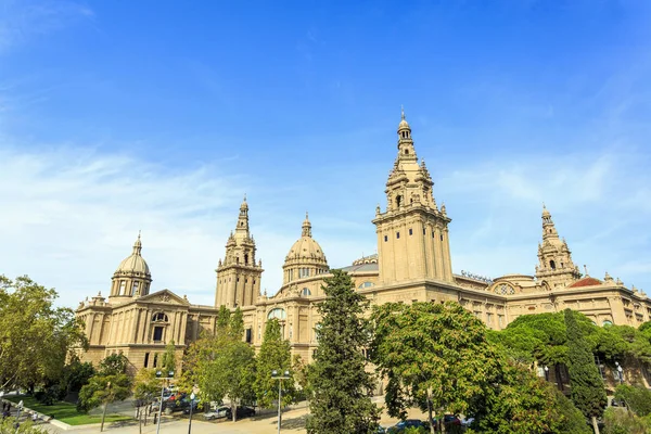 Kataloniens nationella konstmuseum, Barcelona, Spanien — Stockfoto