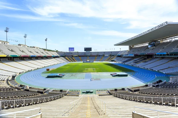 Olimpiai Stadion Barcelona, Katalónia, Spanyolország — Stock Fotó