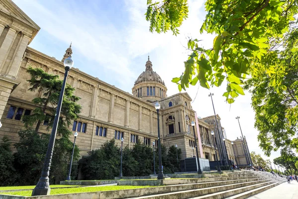 Nationales Kunstmuseum Kataloniens, Barcelona, Spanien — Stockfoto