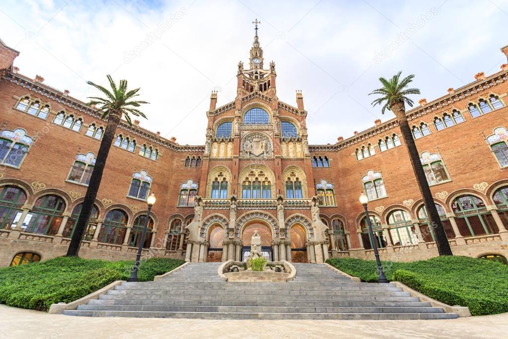 Hospital of the Holy Cross and Saint Paul by A. Gaudi, Barcelona