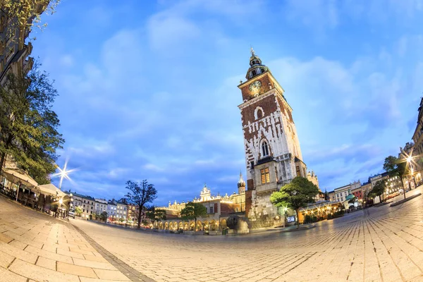 Eski Belediye Binası Pazar Meydanı, Krakow, Polonya — Stok fotoğraf