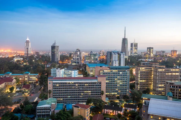 Nairobi Stadtbild - Hauptstadt Kenias — Stockfoto