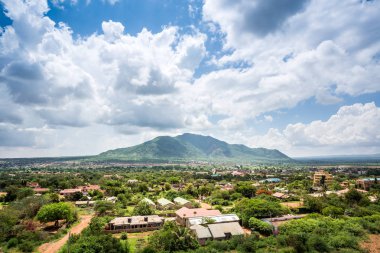 Voi şehir panoraması, Kenya