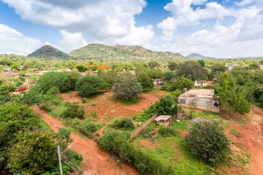Voi şehir panoraması, Kenya