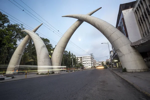 City center of Mombasa, Kenya — Stock Photo, Image