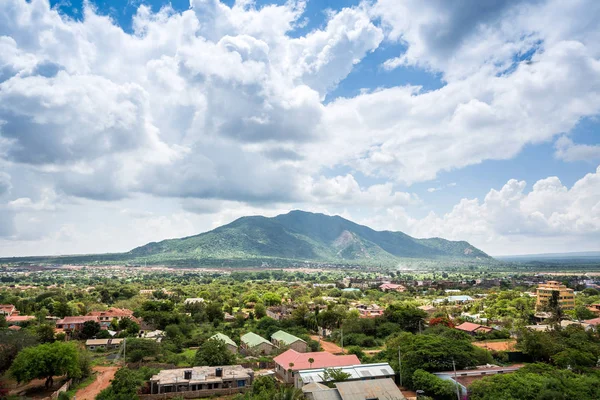 Ciudad de Voi panorama, Kenia — Foto de Stock