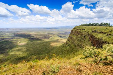 Güzel manzara Menengai krater, Nakuru, Kenya