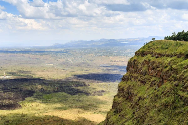 梅嫩加伊火山口，纳库鲁，肯尼亚的美丽的风景 — 图库照片
