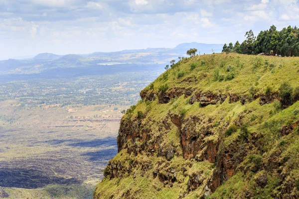 梅嫩加伊火山口，纳库鲁，肯尼亚的美丽的风景 — 图库照片