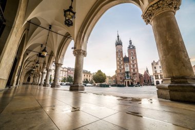 Pazar Meydanı Tarihi Krakow, Polonya