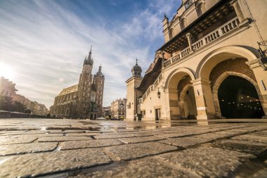 Pazar Meydanı, Krakow, Polonya, Europe