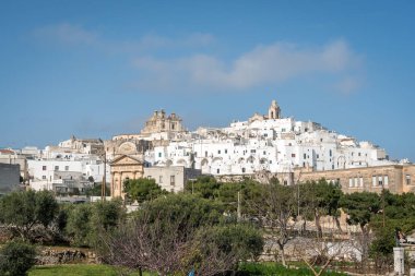 Beyaz Şehir Ostuni panorama, İtalya