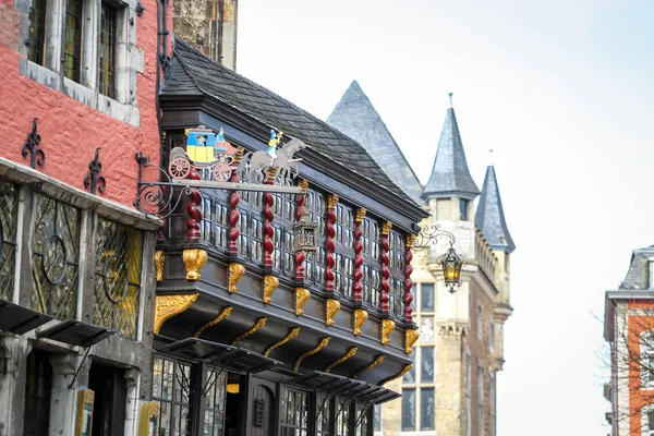 Aachen centro de la ciudad, Alemania —  Fotos de Stock