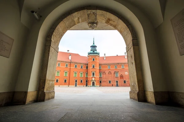 Royal Castle i Warszawa - hovedstad i Polen – stockfoto