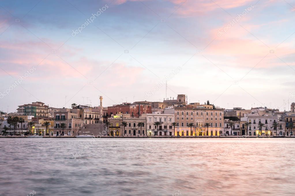 Brindisi city center, Puglia, south of Italy