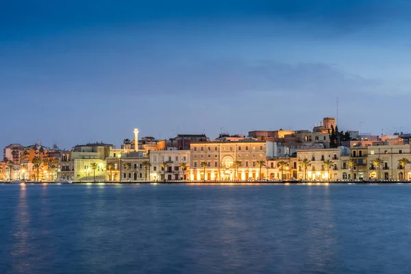 Centrum města Brindisi, Puglia, jižně od Itálie — Stock fotografie