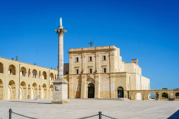Santuario en Leuca, Puglia, Italia — Foto de Stock