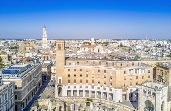 Historische centrum van Lecce, Puglia, Italië — Stockfoto
