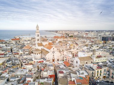 Bari, Puglia, İtalya'nın eski şehir