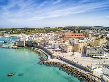 Otranto Aragonca Kalesi, Apulia, İtalya ile