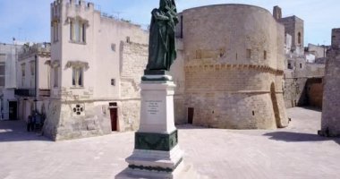 Otranto Alfonsina kapısı, Apulia, İtalya ile