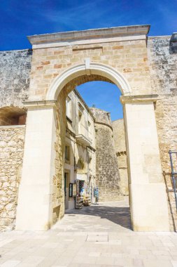 Otranto, İtalya Ortaçağ Kalesi giriş