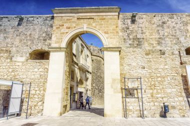 Otranto, İtalya Ortaçağ Kalesi giriş