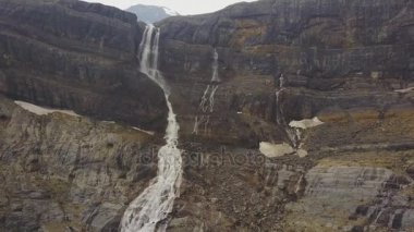 Majestic yay buzul Falls, Banff National Park, Amerika Birleşik Devletleri