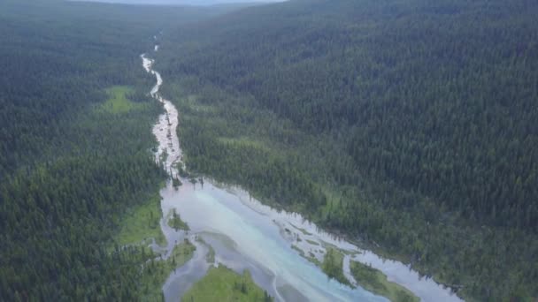 加拿大艾伯塔省班夫国家公园美丽的风景 — 图库视频影像