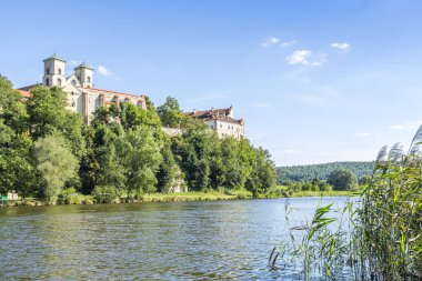Benedictine abbey tyniec, krakow, Polonya