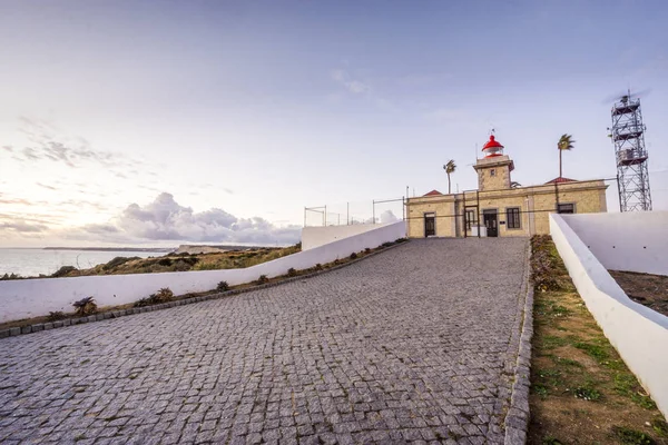 Faro di Ponta da Piedade a Lagos, Algarve, Portogallo — Foto Stock