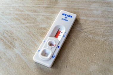 Kanın hızlı sıtma testi sonuçları, Lebombo Sınır Kontrolü, Güney Afrika