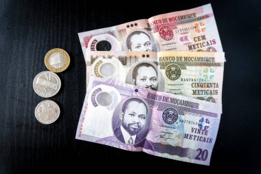Mozambik metik - Mozambik, Afrika 'dan gelen paralar ve paralar