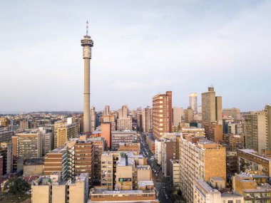 Johannesburg, Güney Afrika 'da gökdelenler