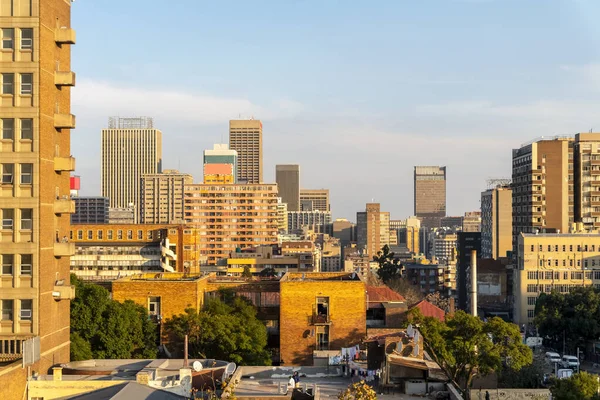 Architektur Von Hillbrow Berühmter Stadtteil Von Johannesburg Südafrika — Stockfoto