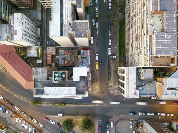 南非约翰内斯堡市中心的摩天大楼 — 图库照片