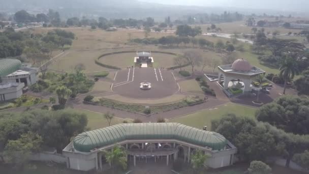 Koning Sobhuza II Memorial Park, Lobamba, Eswatini bekend als Swaziland, Afrika — Stockvideo
