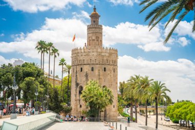 Altın Kule 'ye tercüme eden Torre del Oro - Sevilla, Endülüs, İspanya' da 13.