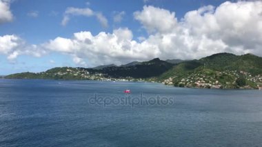 Grenada manzara. Karayipler