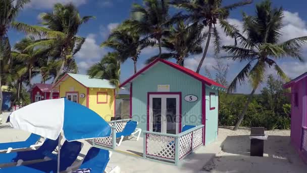 Caraïbes maisons de plage — Video