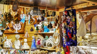 Belgili tanımlık Noel çarşı içinde Riga seramik Hediyelik eşya