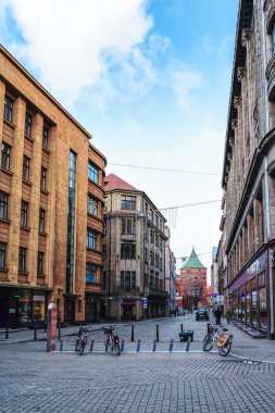 Old Riga kasaba toz Kulesi